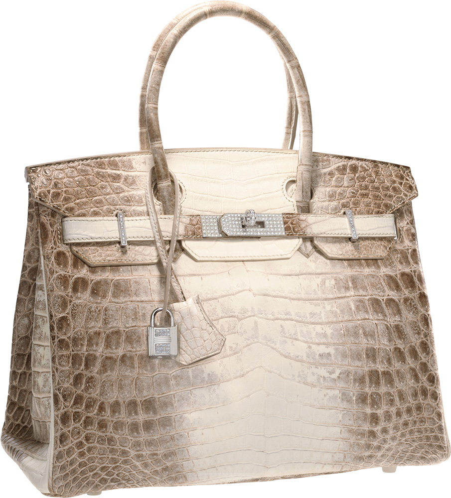 hermes exceptional collection shiny rouge h porosus crocodile